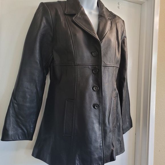 Jones New York leather jacket - Picture 2 of 9